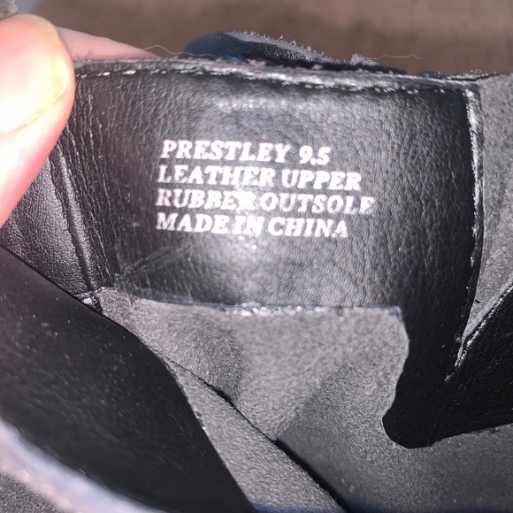 Dolce Vita Prestley Wedge Boots Suede Leather 9.5 - Picture 11 of 11